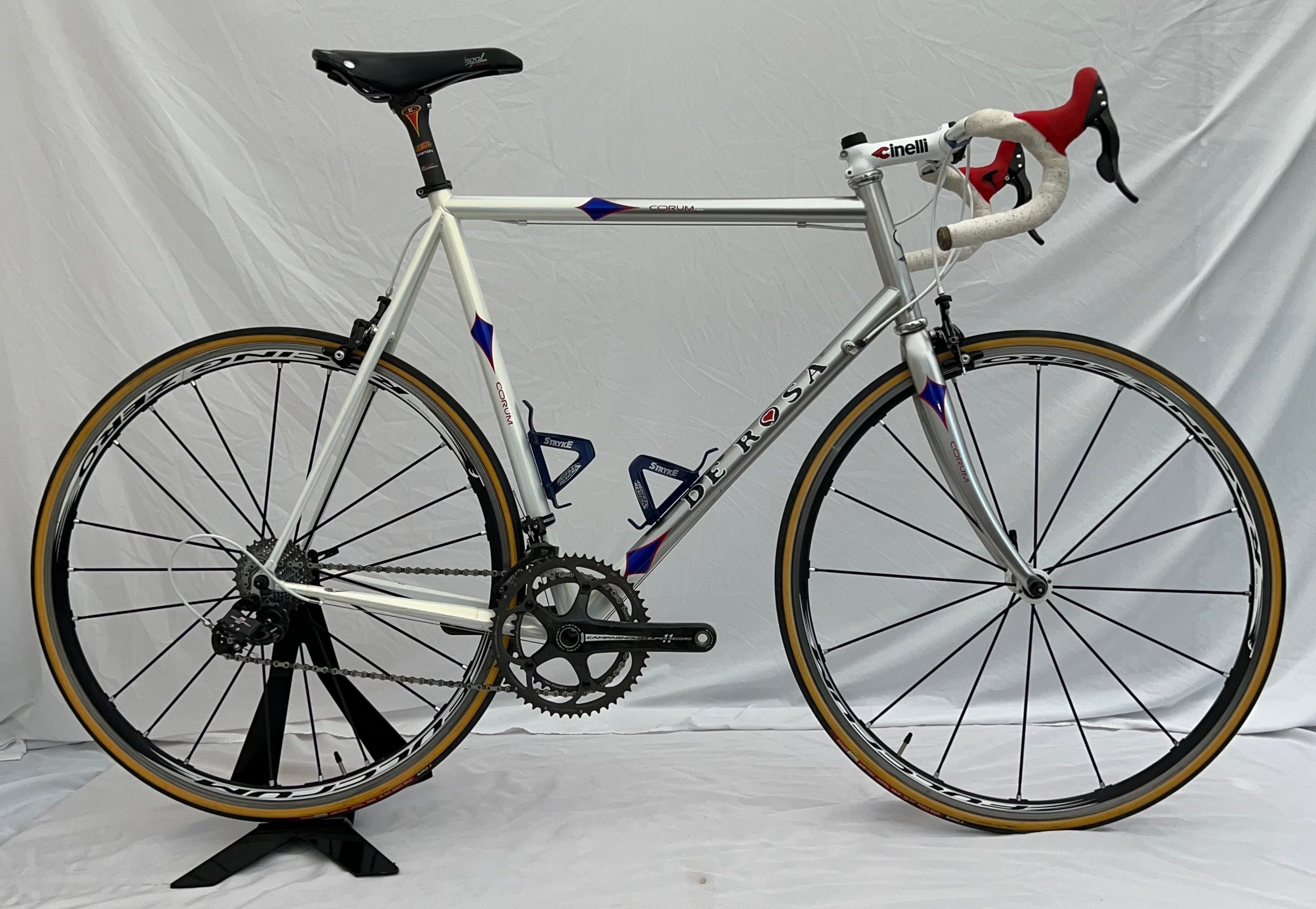 De Rosa Corum Steel Vintage Bike 60 cm Super Record 11s #11 – velobazaar