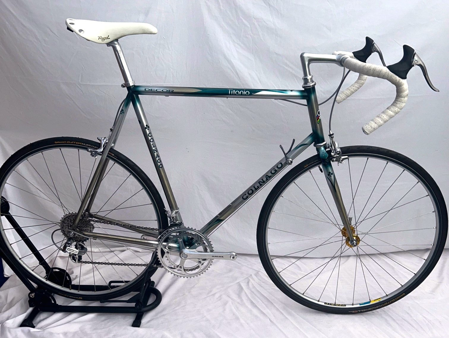 Colnago Titanio Bi Titan Vintage Road Bike Shimano Dura-ace #7