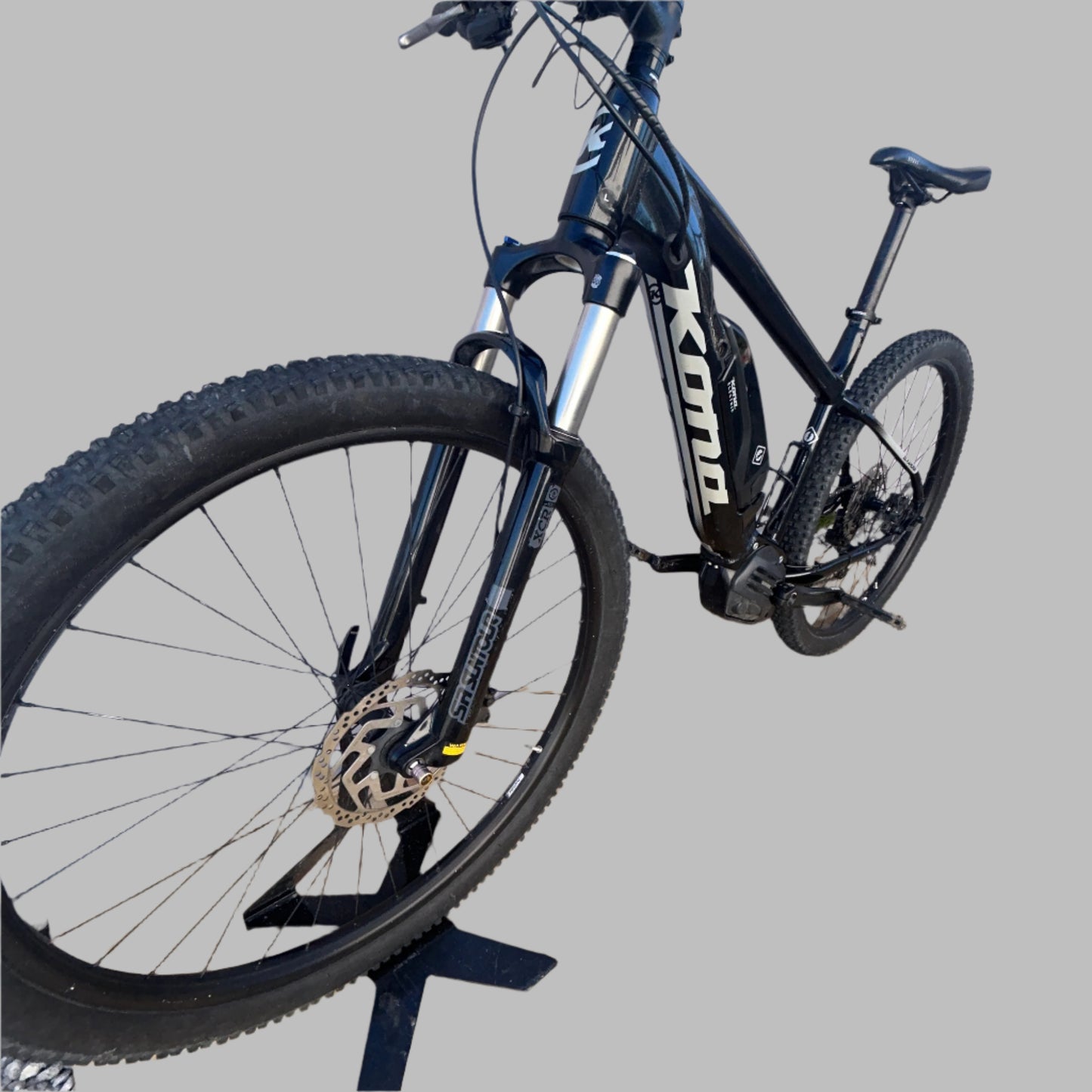 Kona El Kahuna Adult Large Electric Mountain Bike Large Black Shimano Motor