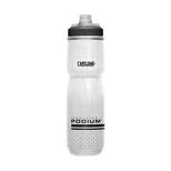 Camelbak Podium Chill Water Bottle: 24oz, White/Black