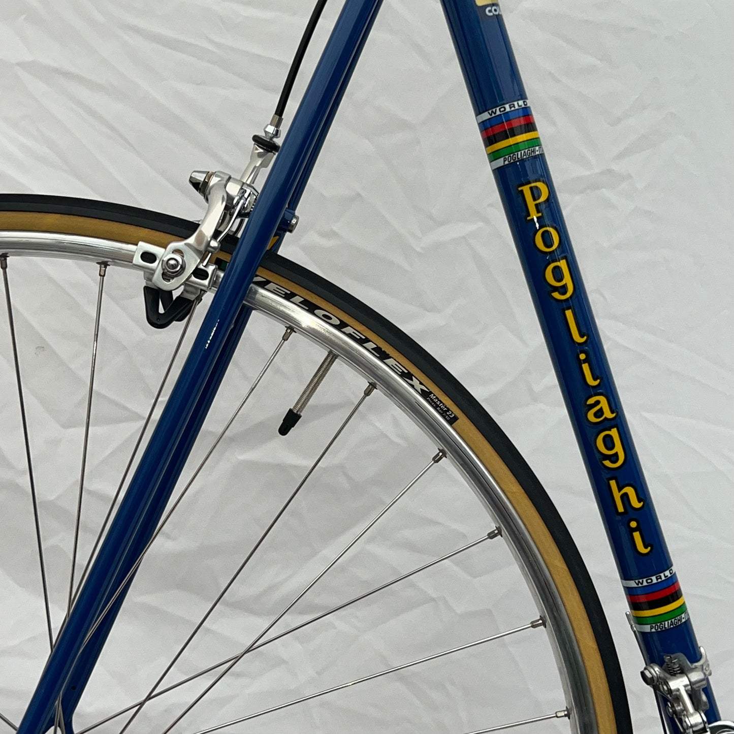 Pogliaghi Sante Columbus Steel Vintage Bike 60cm Campagnolo Original #38