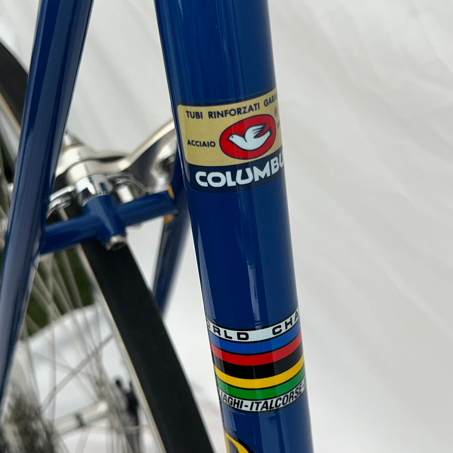 Pogliaghi Sante Columbus Steel Vintage Bike 60cm Campagnolo Original #38