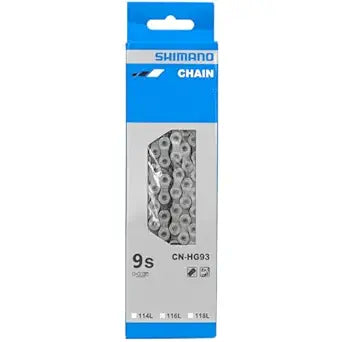 Shimano CN-HG93 SUPER NARROW CHAIN FOR 9 SPEED 116 LINKS CONNECT PIN