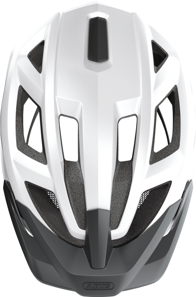 Abus MountZ Mountain Bike Kids Helmet Velvet White Small 48-54 cm