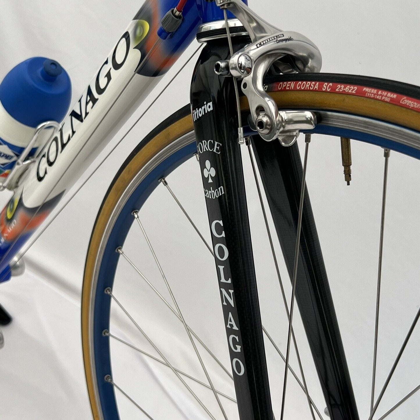 Colnago Oval Master Lux Team Mapei Campagnolo Record Chorus 57 cm #8