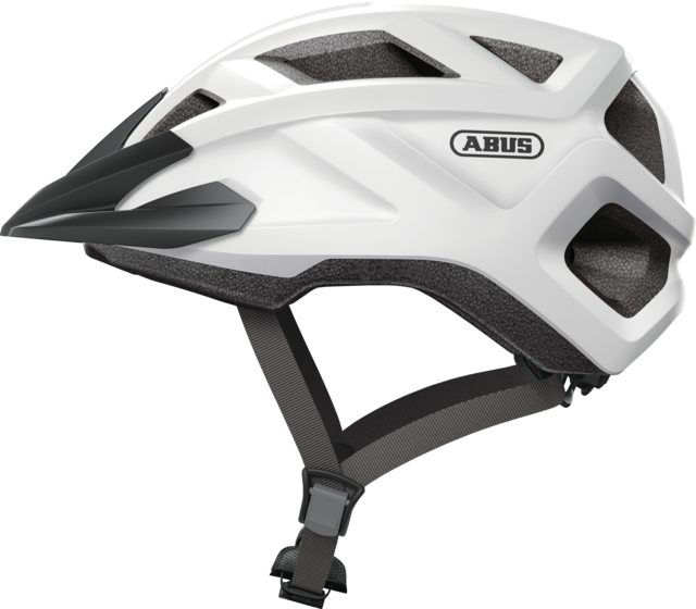 Abus MountZ Mountain Bike Kids Helmet Velvet White Small 48-54 cm