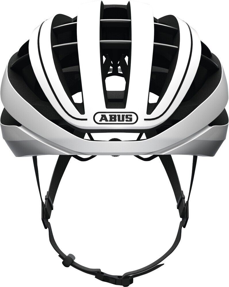 Abus Viantor Road Bike MTB Helmet Polar White Medium MD Safety Bike Bicycle