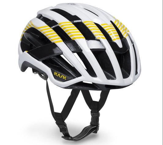 KASK VALEGRO Road Cycling Helmet Gypsum Tour de France Medium Limited Edition