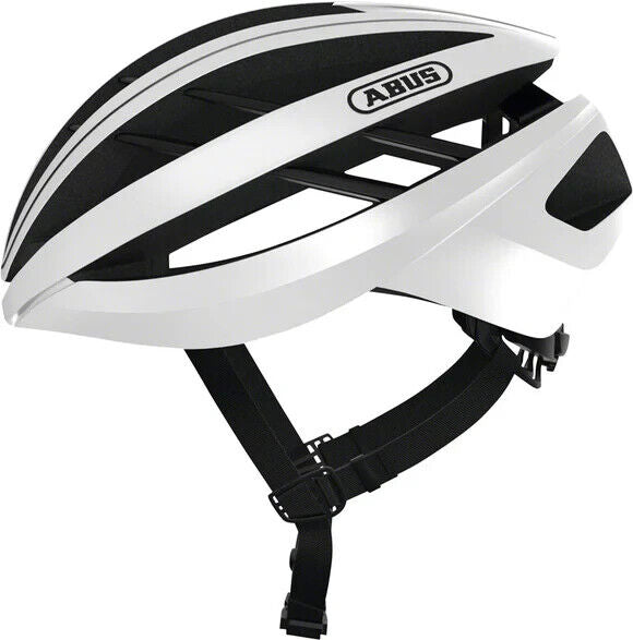 Abus Viantor Road Bike MTB Helmet Polar White Medium MD Safety Bike Bicycle