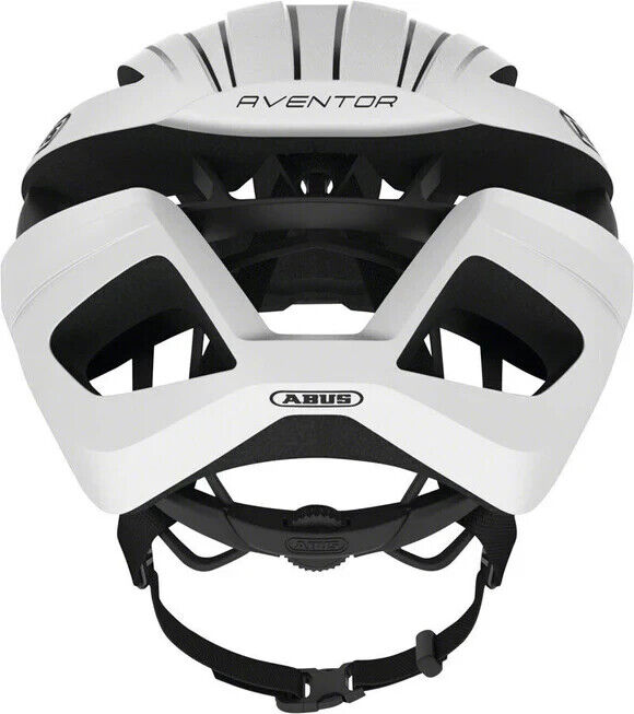 Abus Viantor Road Bike MTB Helmet Polar White Medium MD Safety Bike Bicycle