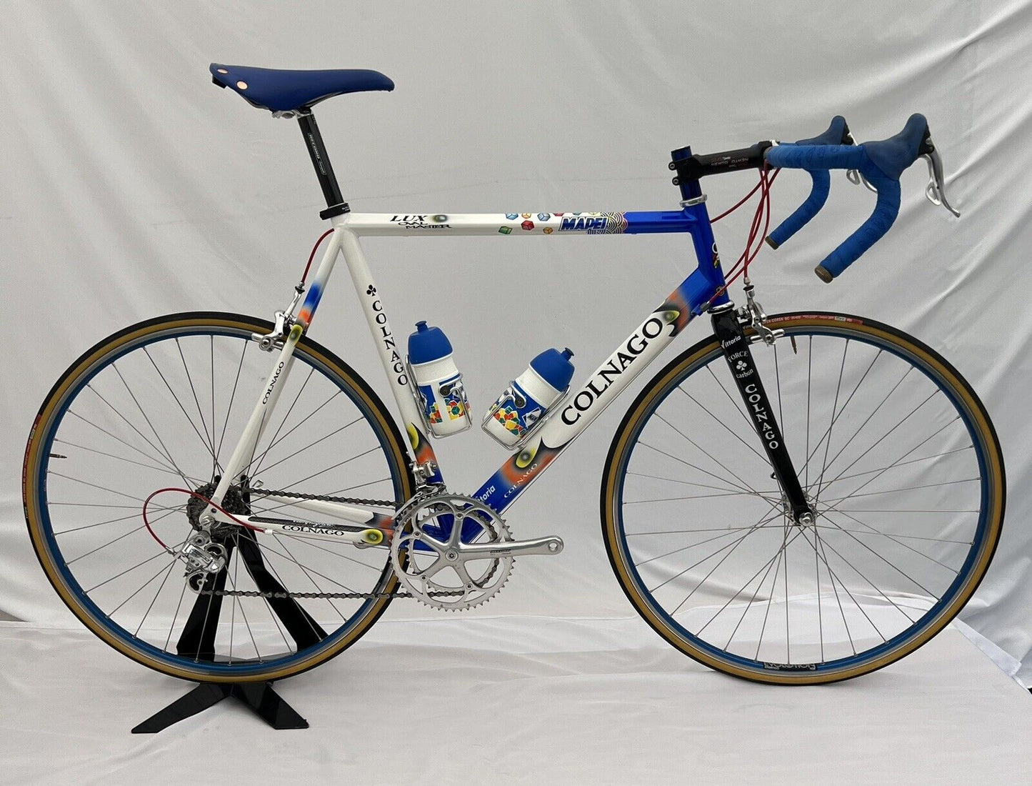 Colnago Oval Master Lux Team Mapei Campagnolo Record Chorus 57 cm #8