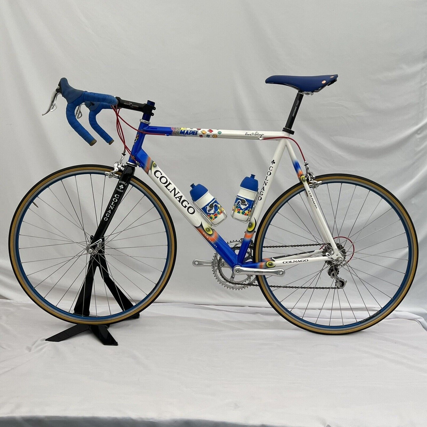 Colnago Oval Master Lux Team Mapei Campagnolo Record Chorus 57 cm #8