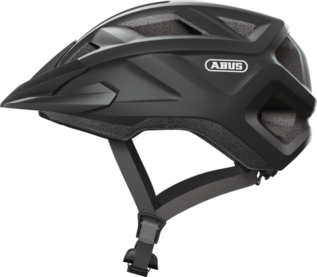 Abus MountZ Mountain Bike Kids Helmet Velvet Black Small 48-54 cm