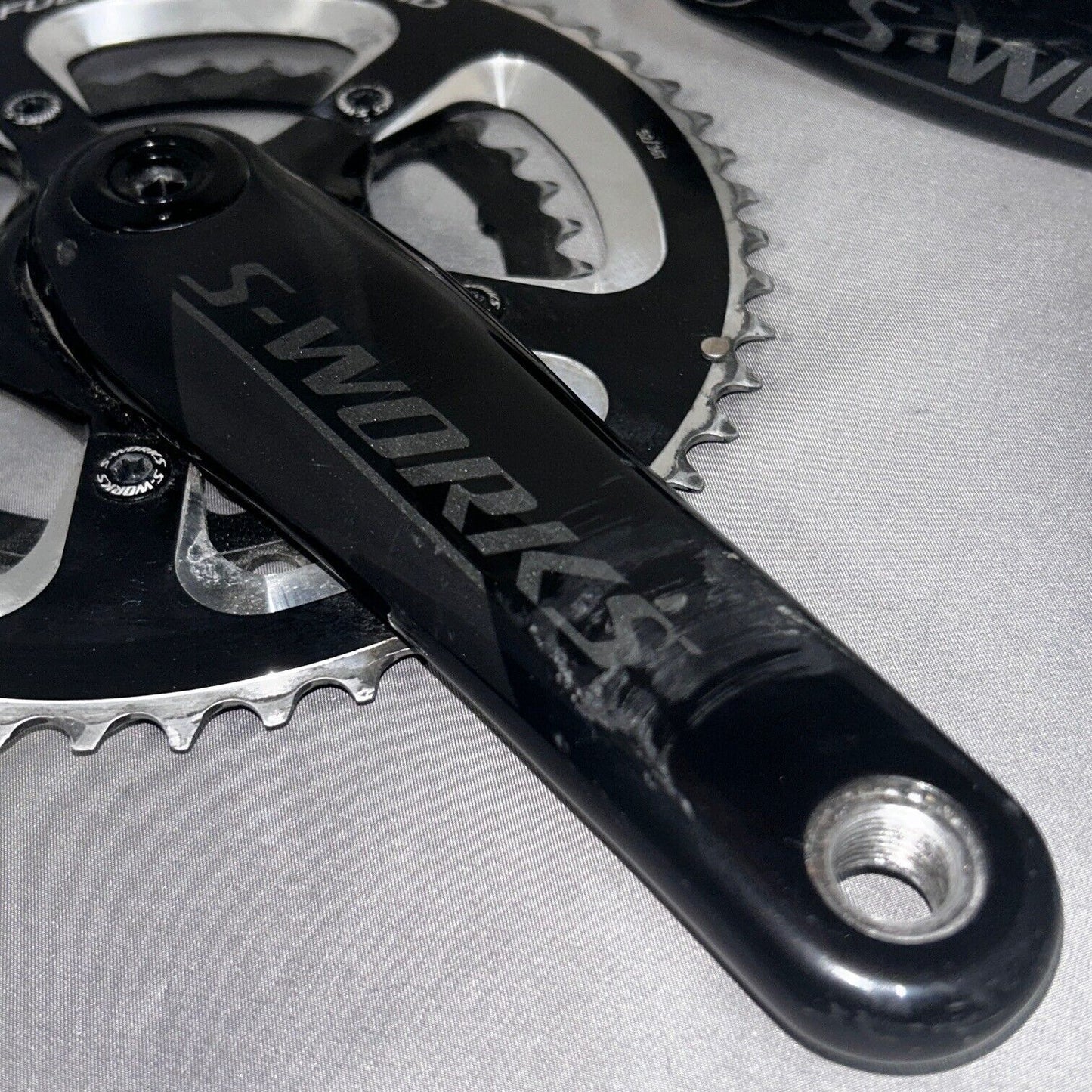 S-Works Power Cranks Dual-Sided Power Meter 4iii 172.5 mm 36/52 T by Specialized