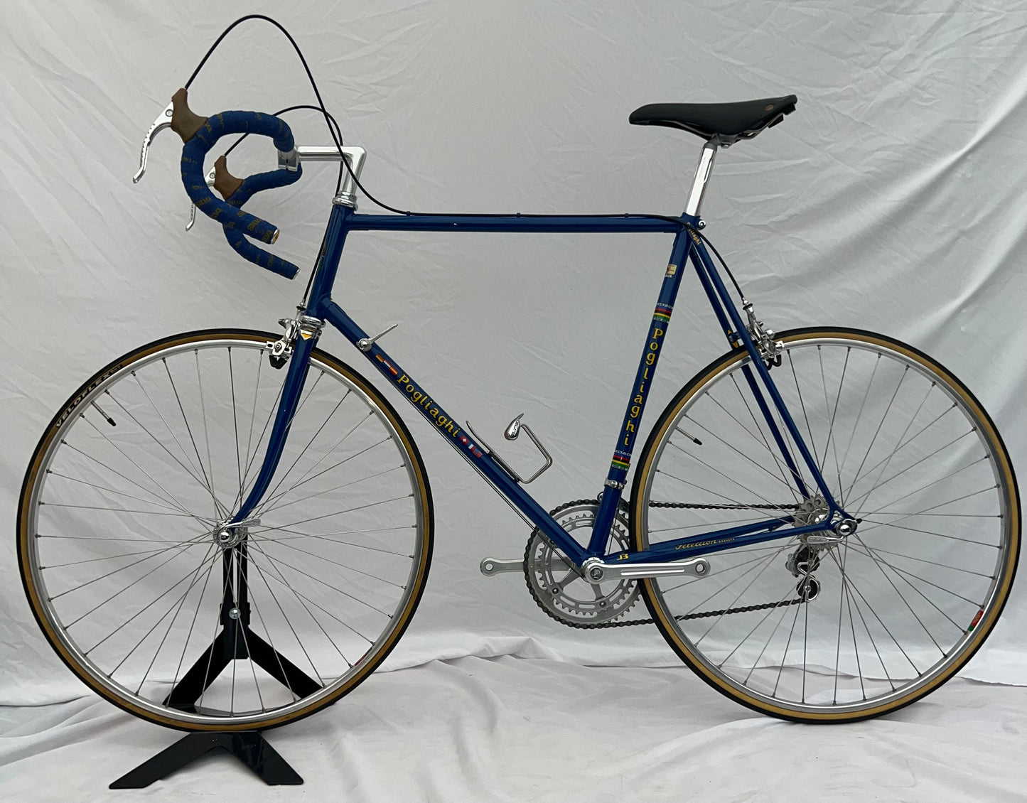 Pogliaghi Sante Columbus Steel Vintage Bike 60cm Campagnolo Original #38