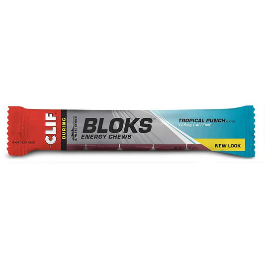 Clif Shot Bloks: Tropical Punch with 25mg Caffeine