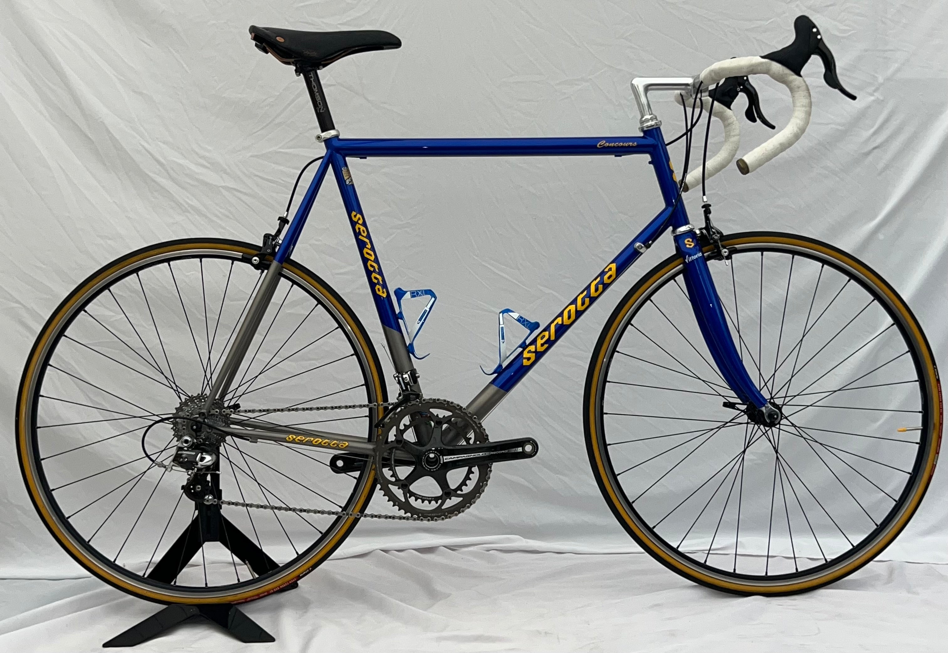 Serotta Concours C3 Titanium Vintage Bike 60 cm Campagnolo Record 2 velobazaar