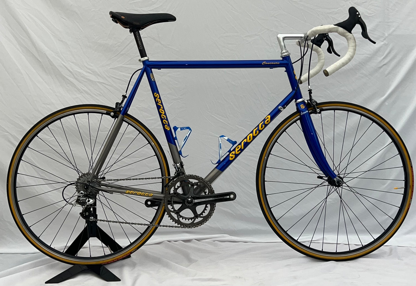 Serotta Concours C3 Titanium Vintage Bike 60 cm Campagnolo Record #2