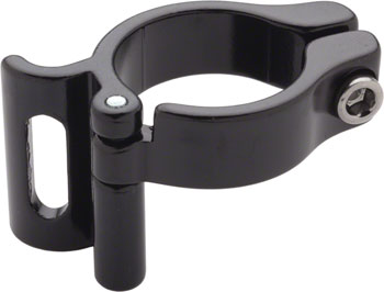 Problem Solvers Braze-on Adaptor Clamp 31.8mm Slotted Black