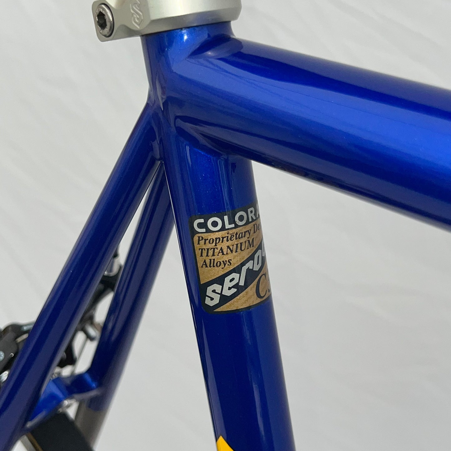 Serotta Concours C3 Titanium Vintage Bike 60 cm Campagnolo Record #2