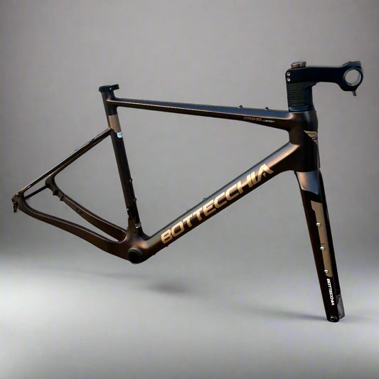 Bottecchia Carbon Gravel Frameset 52 cm Cream Brown Color