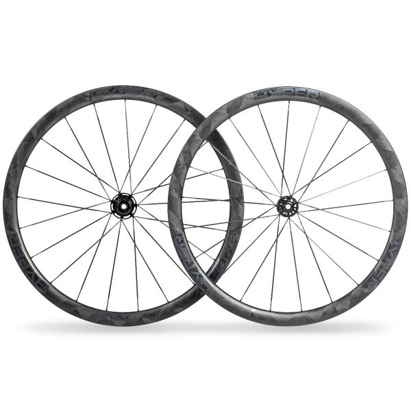 Lún HYPER D38 Disc Brake Wheelset + Pirelli 700x30 Tubeless Shimano