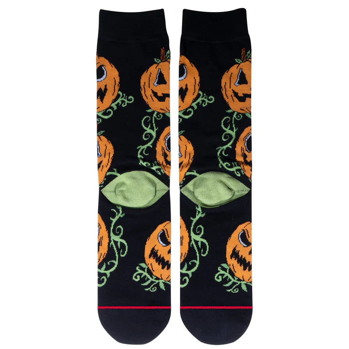 Pyvot Socks Haunted Harvest Angry Pumpkin Halloween