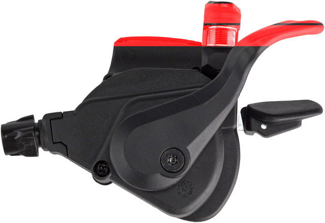 microSHIFT Mezzo Right Thumb-Tap Shifter, 7-Speed, Optical Gear Indicator, Shimano Compatible