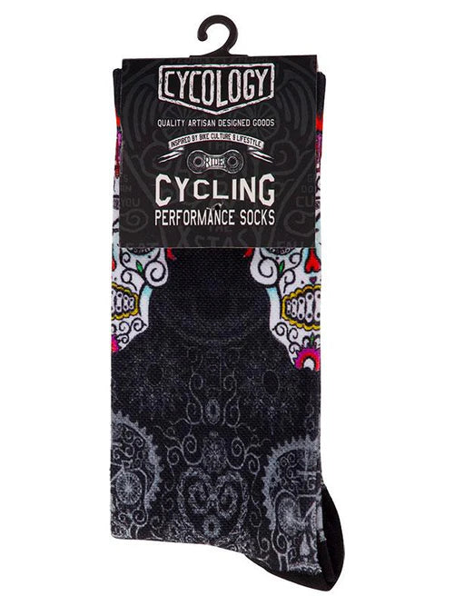 Cycology Day of the Living Cycling Socks