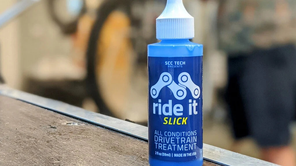 SCC TECH RIDE IT SLICK CHAIN LUBE 2 oz.