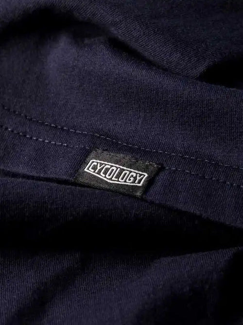 Cycology Ride T Shirt Navy