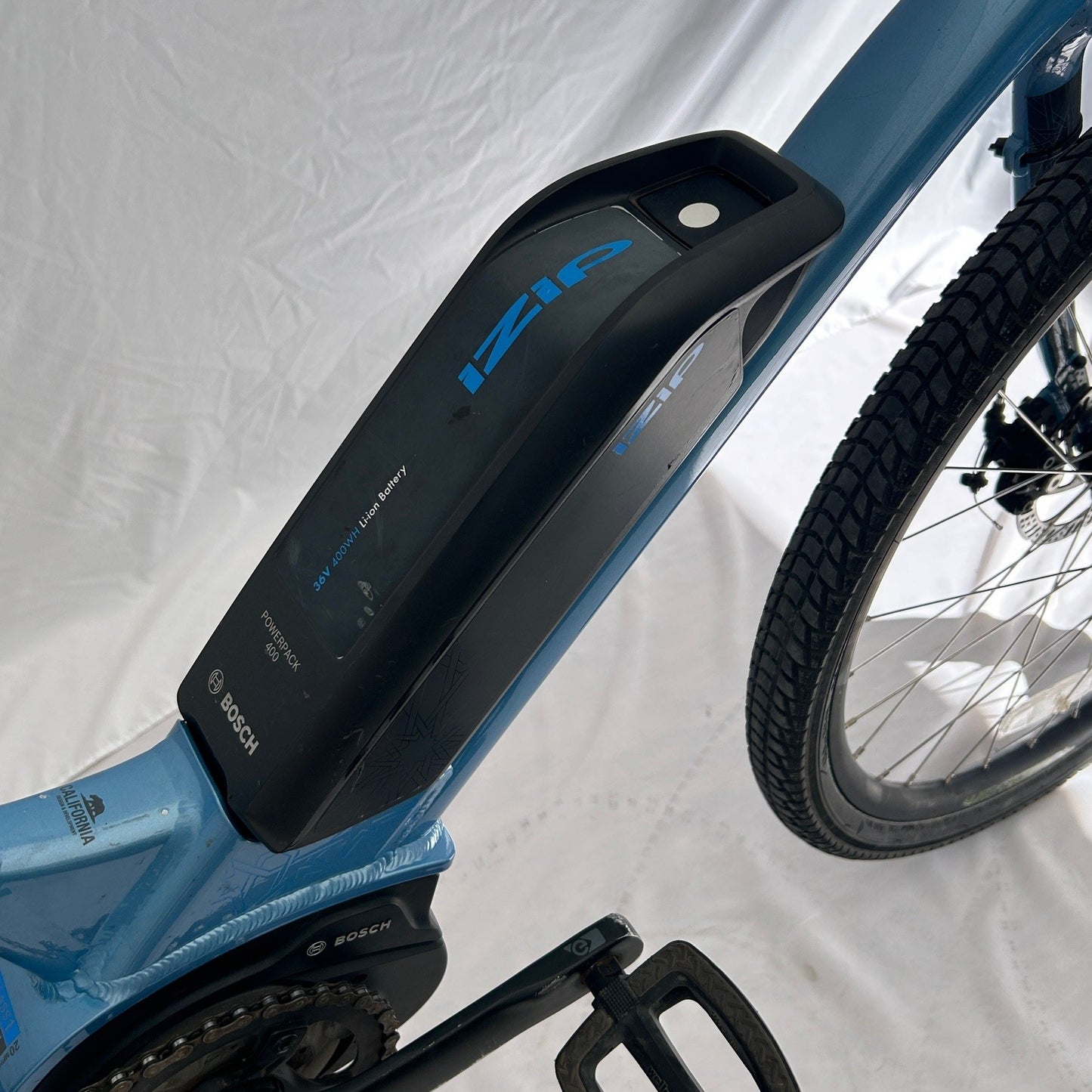 Izip Vibe 2.0 #92 Medium Blue 1,352 Miles Electric Bicycle Step-Thru