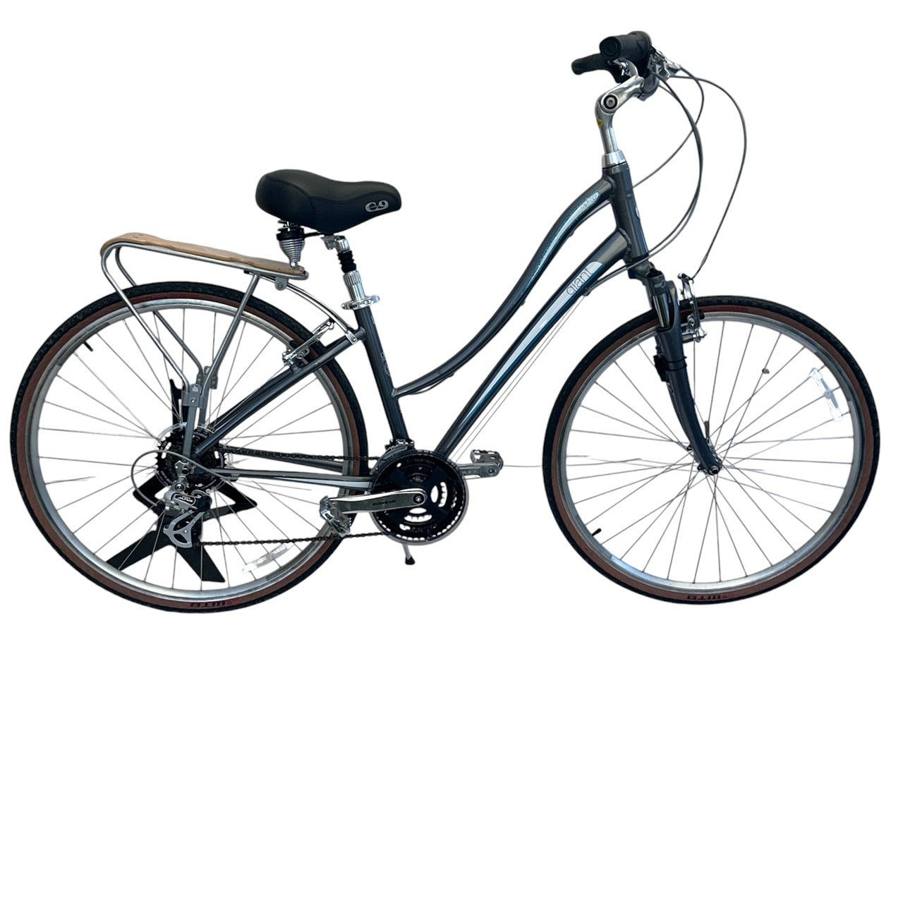 Giant Cypress Comfort Bicycle Small Silver/Blue